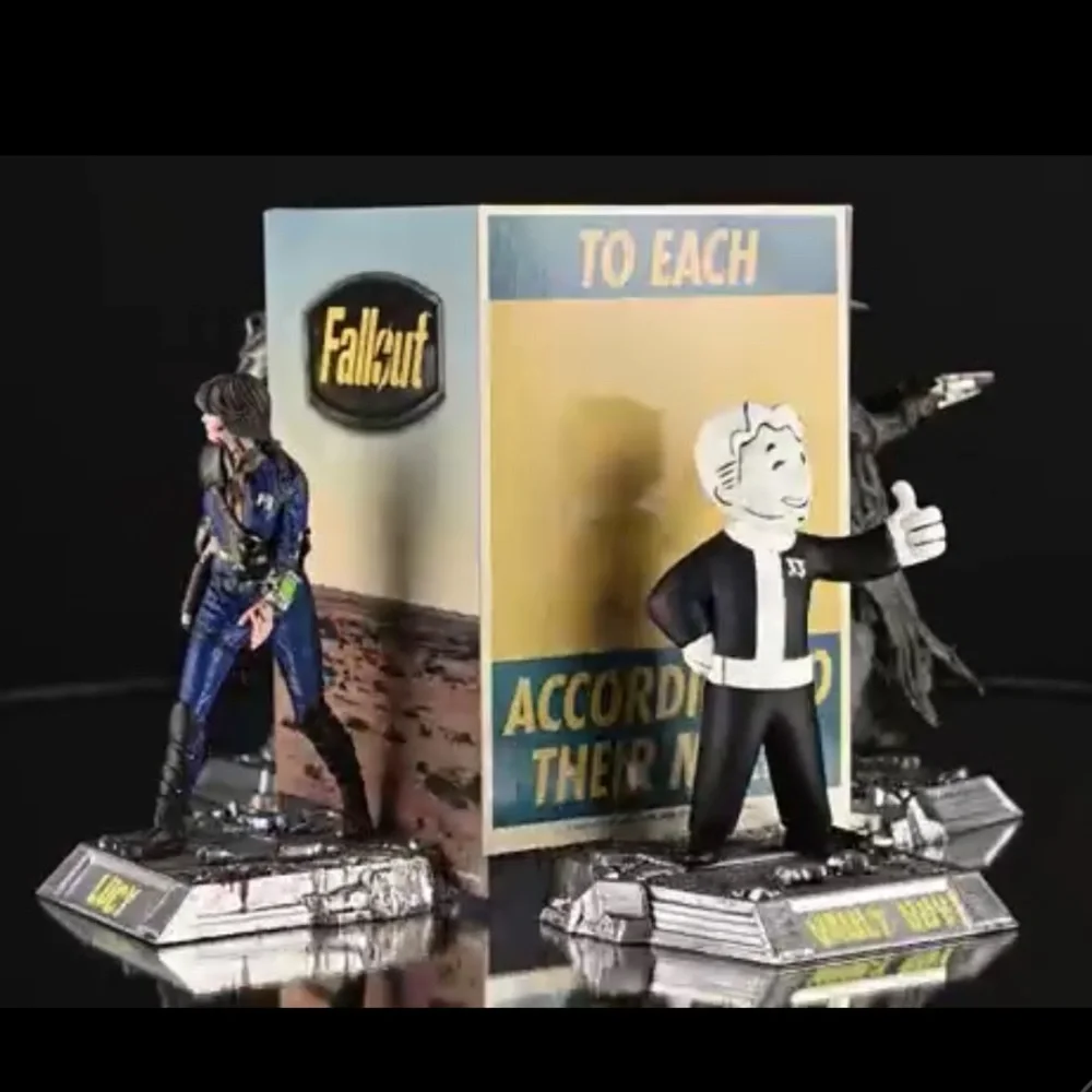 Fallout: Lucy/Maximus/Ghoul/Vault Boy 4 Pack - 6" Figures - BNIB ☣️ - Picture 11 of 15